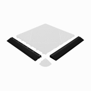 Seitenteil für 40 x 40 cm Klickfliesen (4er Pack)